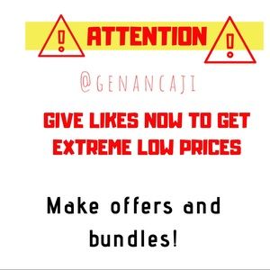 HEY YOU! GET AMAZING DEALS HERE!! Likes =LOW PRICE